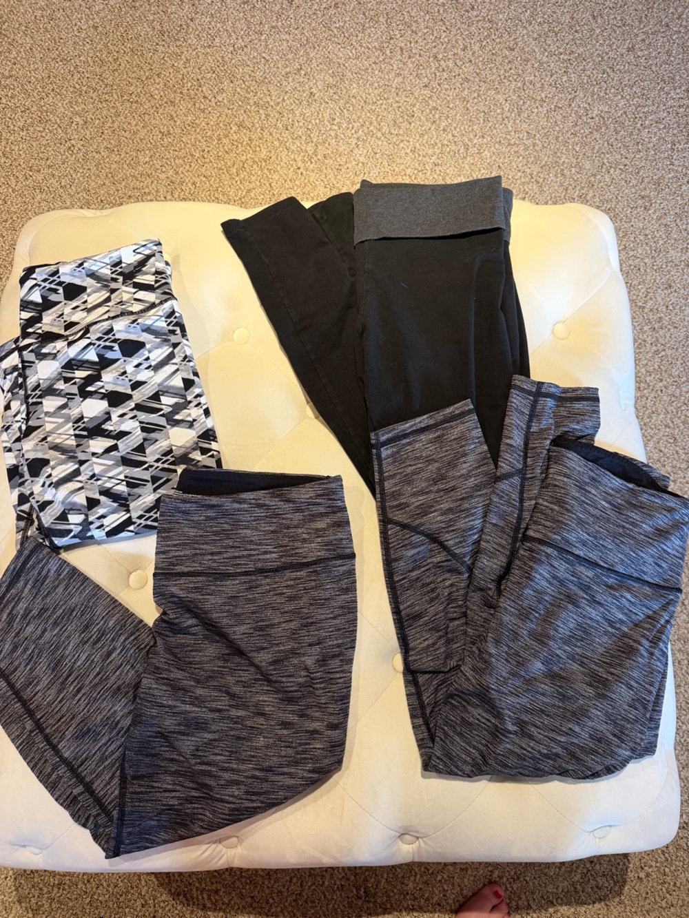 Women's Black & Gray Active Leggings Pack - all Victoria’s Secret brand